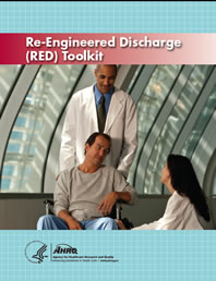 The cover of the Re-Engineered Discharge (RED) Toolkit