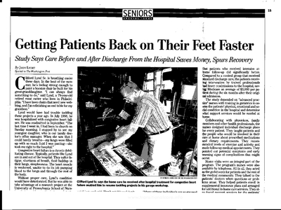 Getting Patients Back on Their Feet Faster
