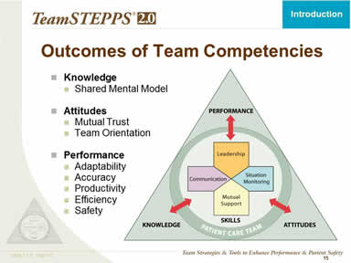 Outcomes of Team Competencies