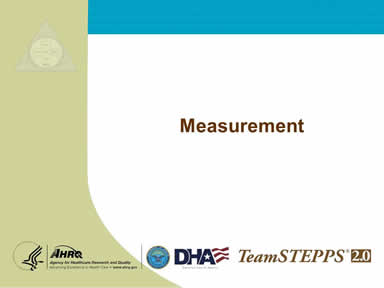 Cover slide: Measurement. TeamSTEPPS