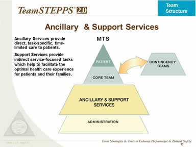Ancillary  & Support Services