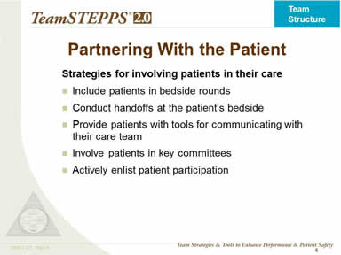 Partnering With the Patient
