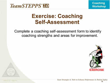 Exercise: Coaching Self-Assessment