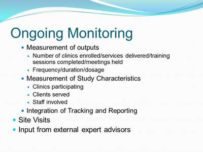 Ongoing Monitoring