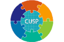 CUSP logo of interlocking puzzle pieces.