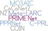 MOSAIC, CoCoNet2, N2, Meta-LARC, PRIME Net, PPRNET, c-PRL, COIN
