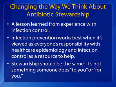 stewardship mindfulness antimicrobial frontline antibiotic