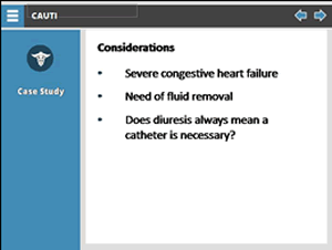 Considerations: Severe congestive heart failure, need of fluid removal, does diuresis always mean a catheter is necessary?