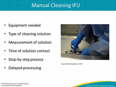 Manual Cleaning IFU