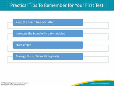 Practical Tips To Remember for Your First Test