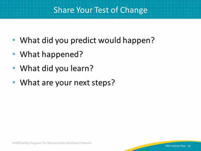 What did you predict would happen? What happened? What did you learn? What are your next steps?