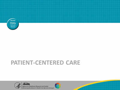 Patient-Centered Care
