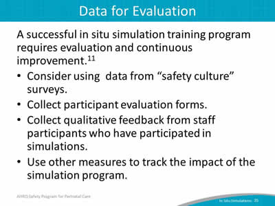 Data for Evaluation