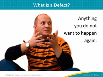 What is a Defect?