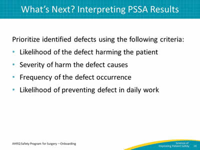 What’s Next? Interpreting PSSA Results