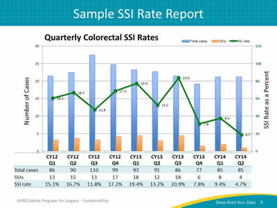 Sample SSI Rate Report