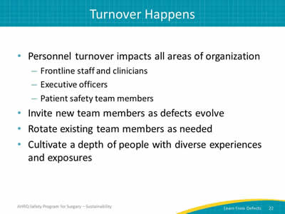 Turnover Happens