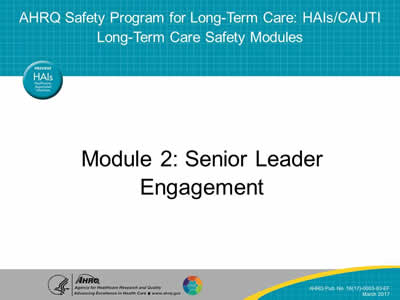 Module 2: Senior Leader Engagement