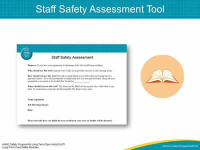 Staff Safety Assessment Tool