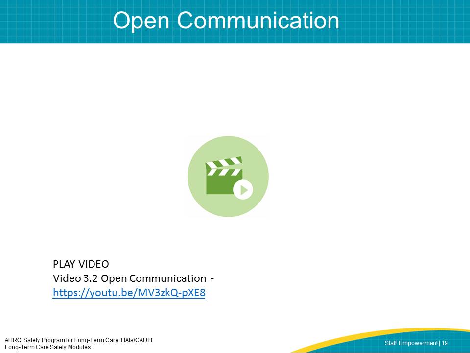 Open Communication