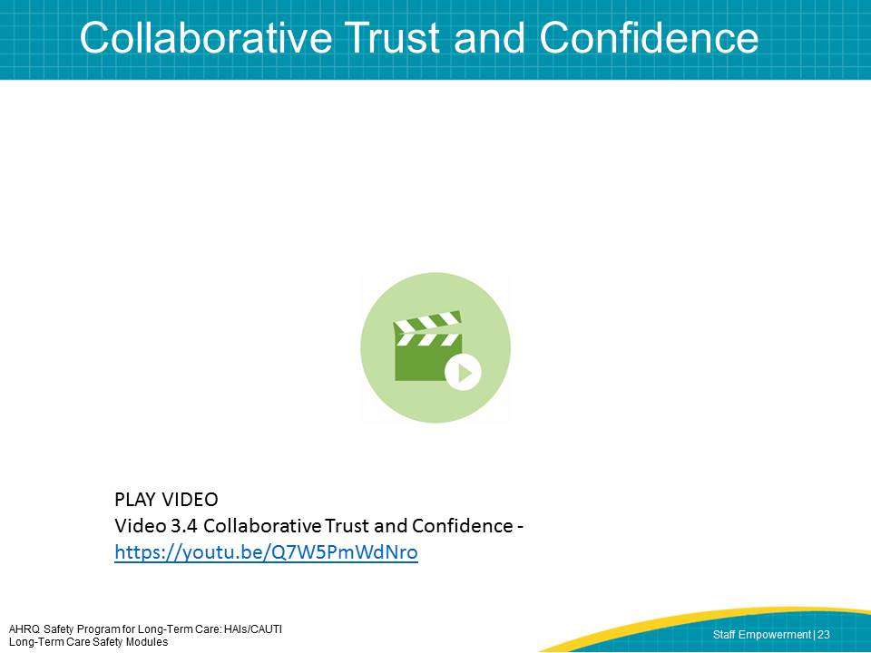 Collaborative Trust and Confidence