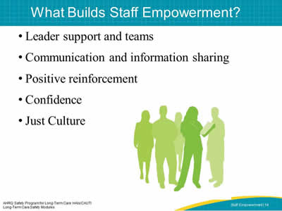 What Builds Staff Empowerment?