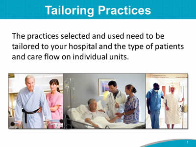 best practice falls in hospitals