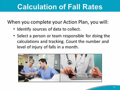 Calculation of Fall Rates