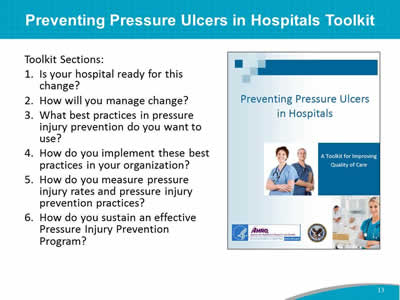 Preventing Pressure Ulcers in Hospitals Toolkit