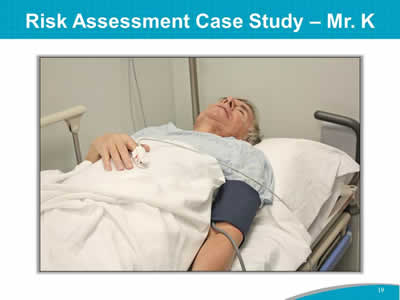 Risk Assessment Case Study – Mr. K