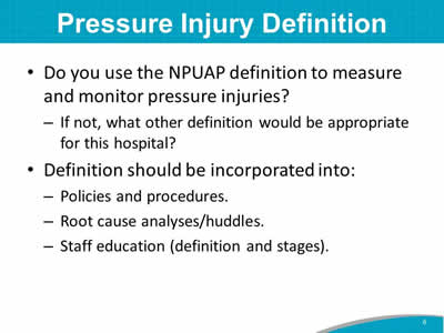 Pressure Injury Definition