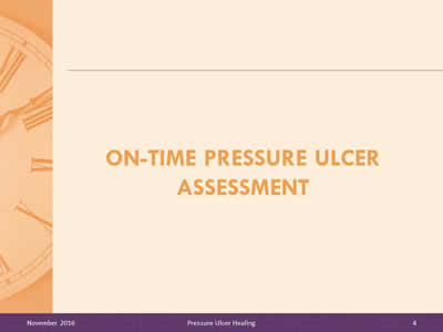 On-Time Pressure Ulcer Assessment